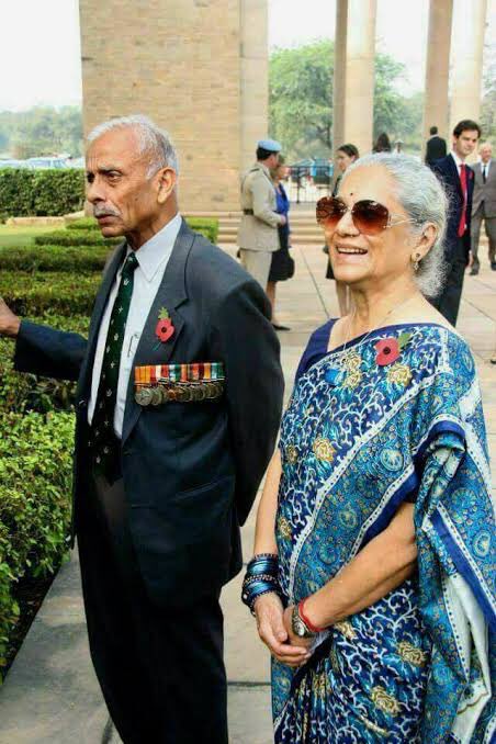 I must say I had always the support of my wife for whatever I did in my life.(Source:  https://m.rediff.com/news/slide-show/slide-show-1-a-war-hero-remembers/20111207.htm)