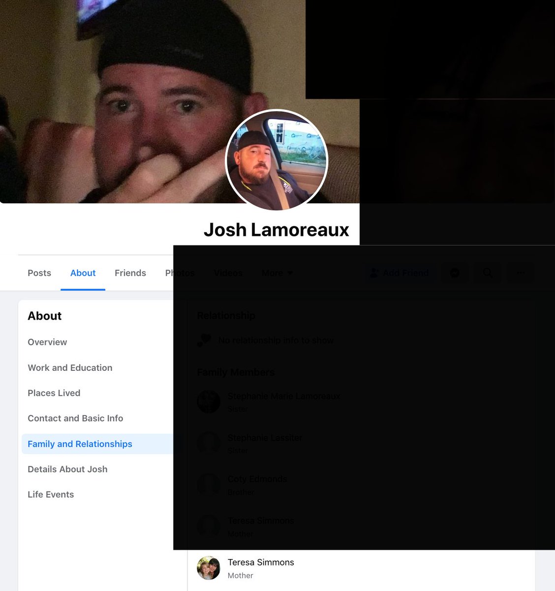 Josh Lamoreaux is allegedly a self-employed grader in Alamance Co NC when he’s not roaming the streets w/ Proud Boys hoping to kill and/or maim ppl in a pandemic.His mother posted the Telegraph vid of him doing the assault, noting his clothing on her FB timeline.