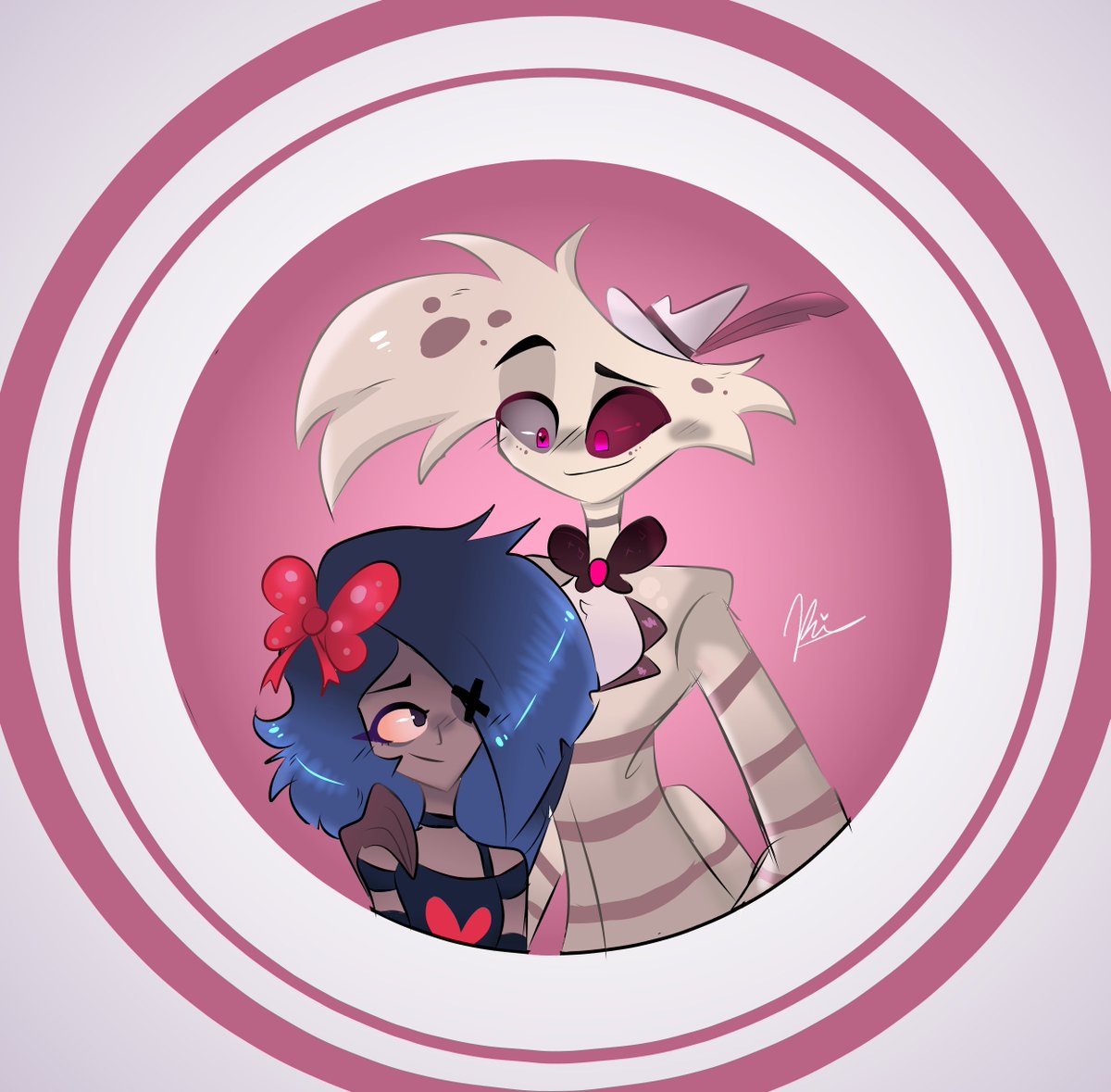 RinaDraw101's tweet photo. Ngl I kinda missed this old couple
#HazbinHotel #HazbinHotelFanart #Spidermoth #Vaggie #Angeldust #Angelmoth #Angelxvaggie https://t.co/RSfTs46x6E