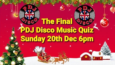 PDJ_Disco's tweet photo. Join us for our final quiz, this Sunday 6pm over on Facebook 
https://t.co/xHhtFIWcJp https://t.co/tRzHrbY3bt