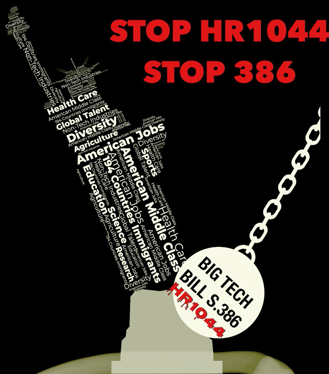 ChineseAZ's tweet photo. This notorious racist and #IndianOnly immigration Bill #HR1044/#S386 must be killed in #Congress.
Otherwise we won’t see any talented immigrants, including real scientists, entertainment and sport professionals, from other part of the world coming to the USA in the next decade! https://t.co/0bLwnQsvou