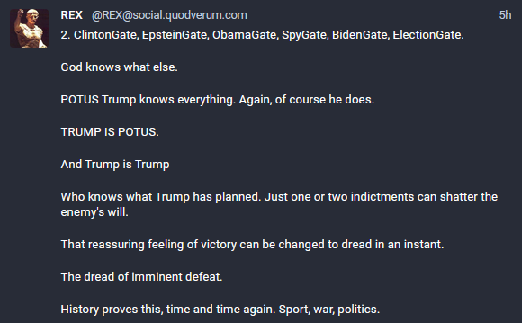 Thread from Rex..Trust  #Trump: 1/2