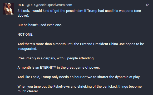 Thread from Rex..Trust  #Trump: 1/2
