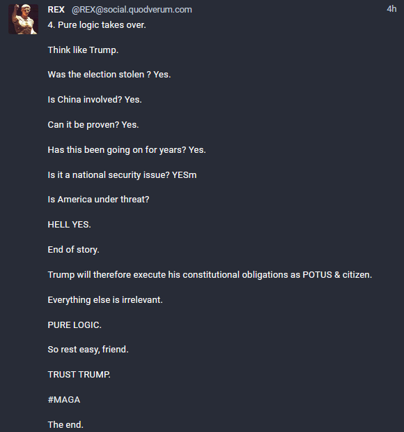 Thread from Rex...Trust  #Trump: 2/2