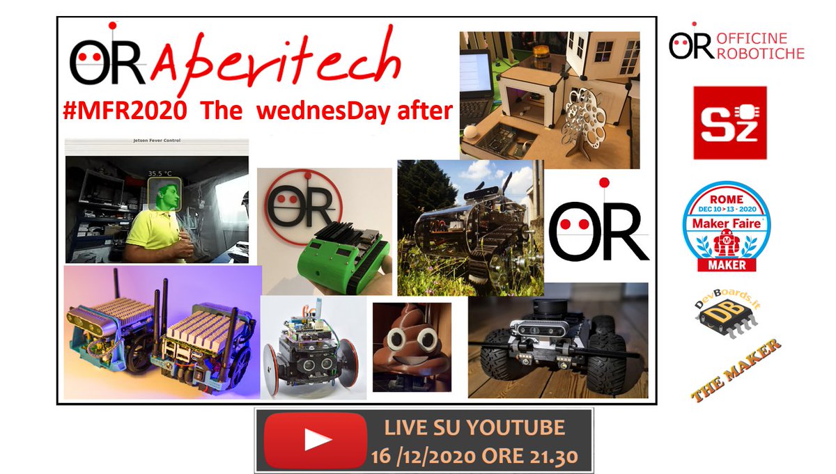 glperrella's tweet photo. Don't miss tonight #013 - OR #MFR2020 The WednesDay After.      https://t.co/IF3SKnKcBH via @YouTube , a friendly chat about our projects featured at last edition of MFR2020 https://t.co/QGOFbsAMFe