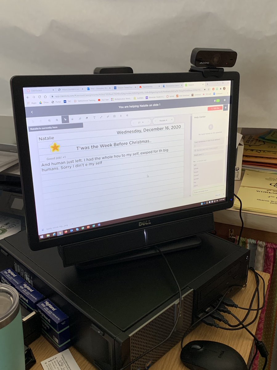 montclairccisd's tweet photo. Mrs. Gonzalez’s class rocking @Classkick #montclairproud #CCISDSMART @CCISDIT @CCISD https://t.co/NPzngzUOiF