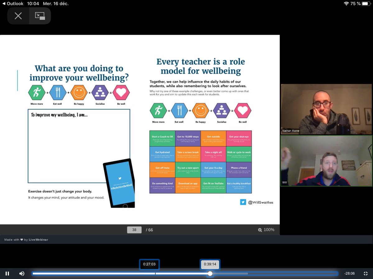 MmePascaleEPS's tweet photo. Thanks @WillSwaithes and @PENathan 🙏
Very much enjoyed this #ProfessionalDevelopmemt session. #HPEont is well on it’s way to fostering #Wellbeing, but educators need to plan more intentionally to bring it to life. Some great take aways: @HPE_Teacher @andreahaefele @PhysEdDynasty https://t.co/bmLxB3T0cU