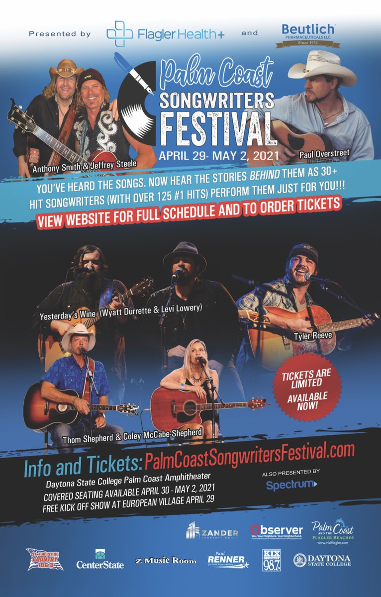 PalmCoastFest's tweet photo. Know someone that is missing concerts? Get them the perfect Christmas gift this year! Tickets to our 2021 festival! With this lineup they are sure to be happy! 
 🎫 https://t.co/Y892zPtIHU https://t.co/4cF5dm9atj