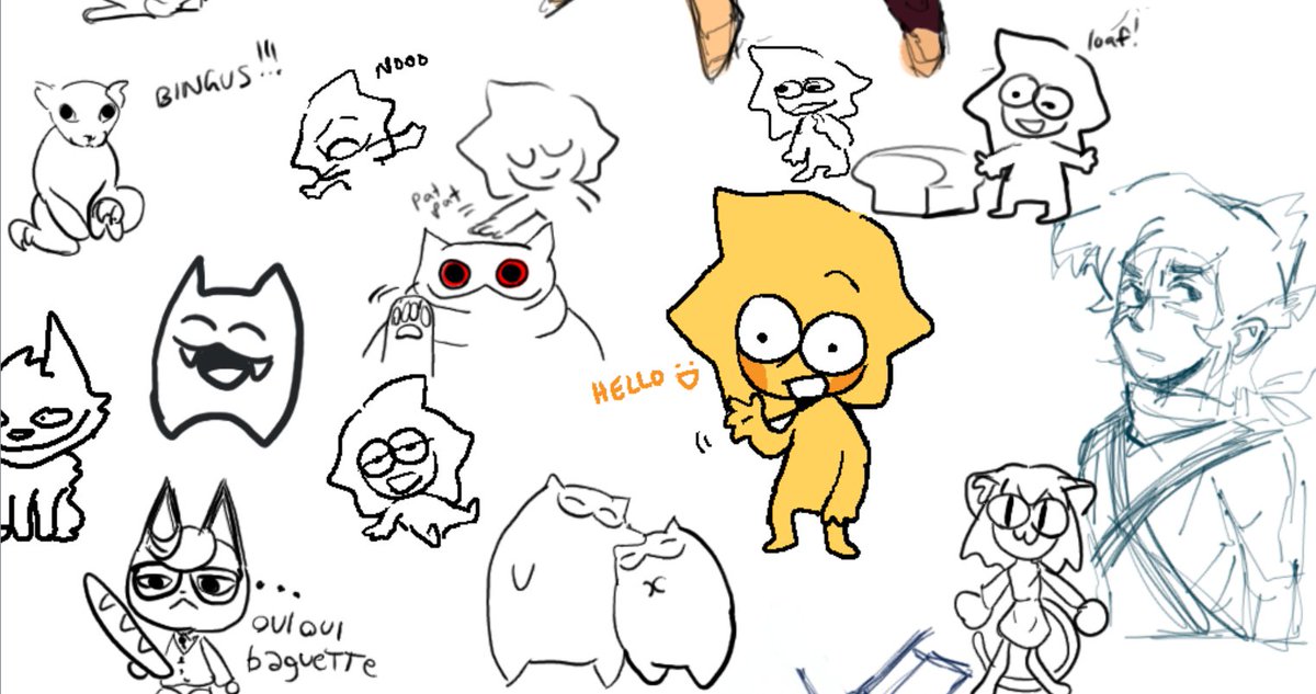 drawpile session last night during which my tablet pen broke lol 