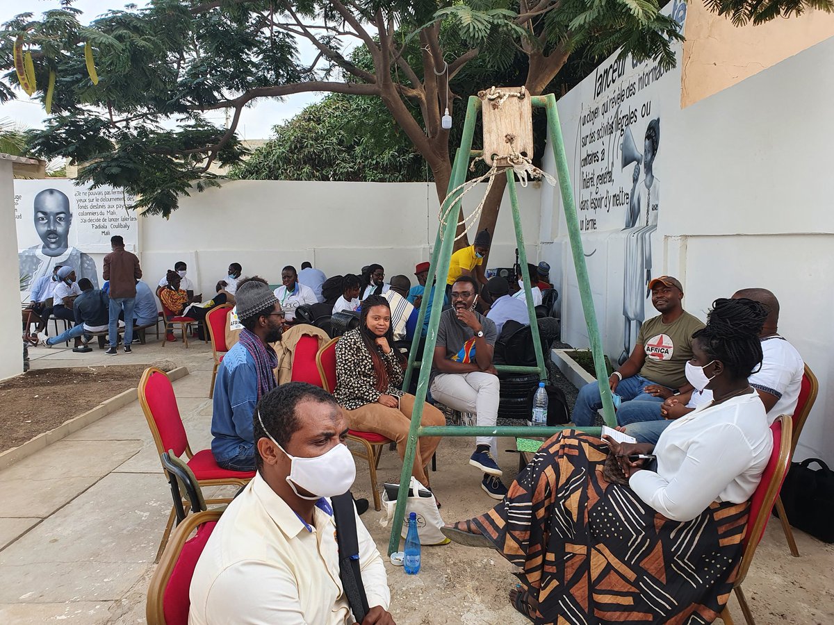 AAfrikki's tweet photo. @Upec_2020 ... End of #Upec2020 with a visit at @PPLAAF maison de l'alerte, à Dakar, Senegal. #Afrikki 
Thank you for the welcome.
#pplaaf https://t.co/nHNNjiLShe