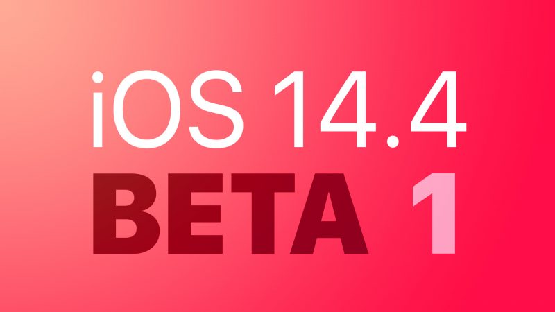 MacRumors's tweet image. Apple Seeds First Betas of iOS 14.4 and iPadOS 14.4 to Developers macrumors.com/2020/12/16/app… by @julipuli