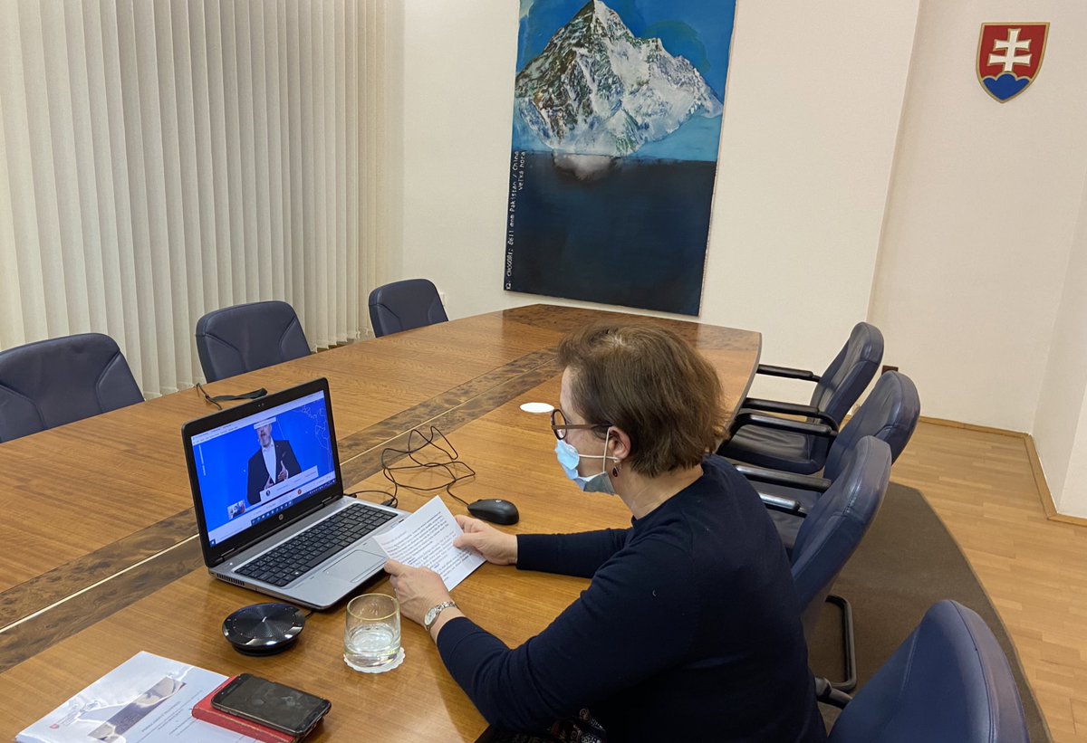 IBrockova's tweet photo. Happy to present a ๐ธ๐ฐ Slovak innovative solution, an interactive educational platform #Teemea by #Touch4IT / #Soficreo offered to elementary & high schools for free during COVID-19 pandemic. #StrongerTogether #GlobalBusinessSummit https://t.co/RZu5CwBd5y