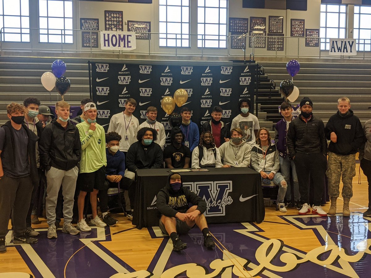 WalhallaHSFBall's tweet photo. Zaire Scotland @TheShift6 signs with @ArmyWP_Football on early signing day. In the near 100 year history of the HS, Z became the schools leader in TD's &amp; was within 100 yds of breaking Gillespie's 1970's rush record even with the shortened 6 game season. @HighSchoolBlitz #GOARMY https://t.co/waJ9a5Jyir