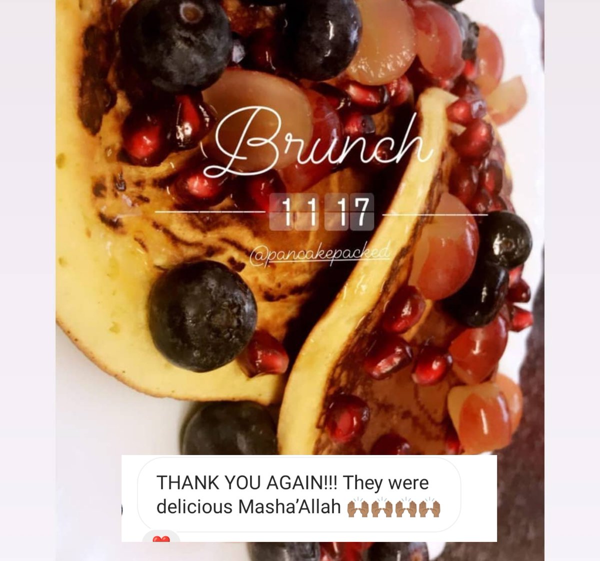 PancakePacked's tweet photo. The feedback to our  premium pancake mix so far...want to try 👇

https://t.co/or5UyM7Y2o https://t.co/Xo8Ofjkk8o