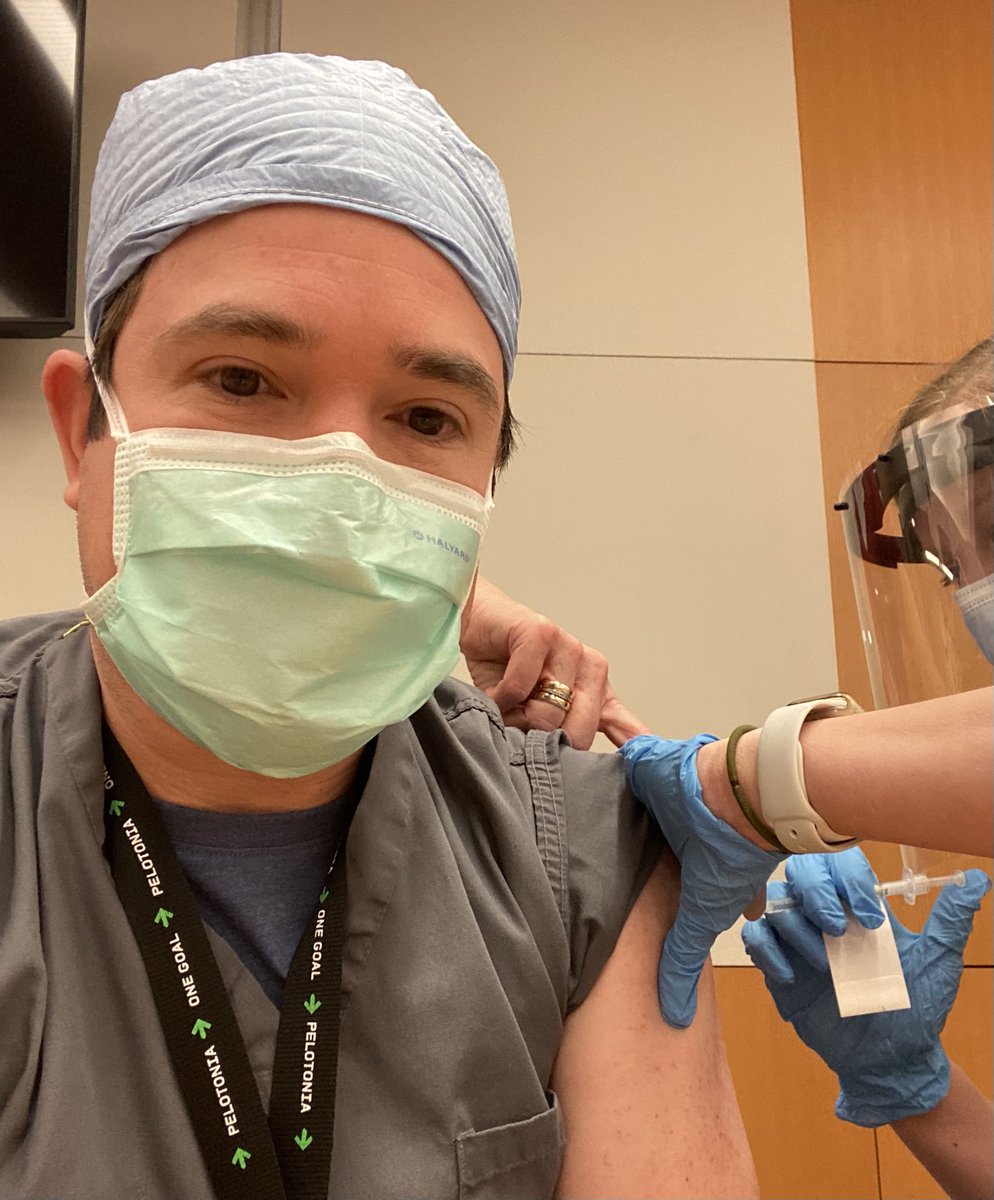 For my patients, family, friends, for you and for me. 1st dose 💉🦠C❌VID19. ⁦<a href="/OSUWexMed/">The Ohio State University Wexner Medical Center</a>⁩ ⁦<a href="/OSUCCC_James/">The James</a>⁩