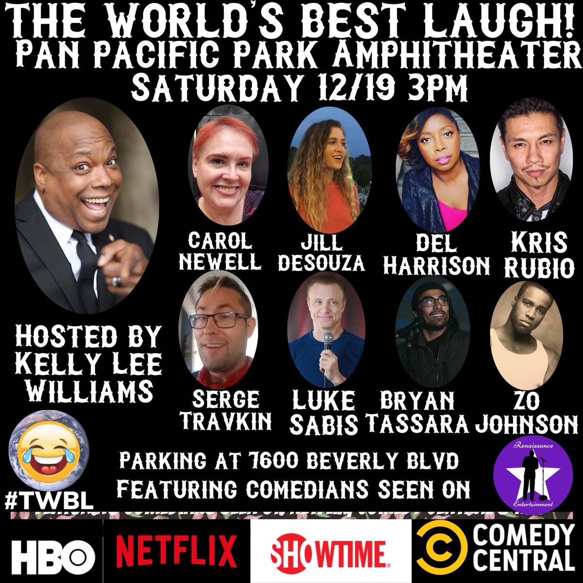 VZaddydaddy's tweet photo. This Saturday I will be hosting The World’s Best Laugh in Pan Pacific Park at 3pm. 
There will be some hella funny people performing, so it would behoove you to make it out to this shindig. 

That’s right. I said BEHOOVE. 

EXCELSIOR. #theworldsbestlaugh #comedyisessential https://t.co/pxddhckKYC