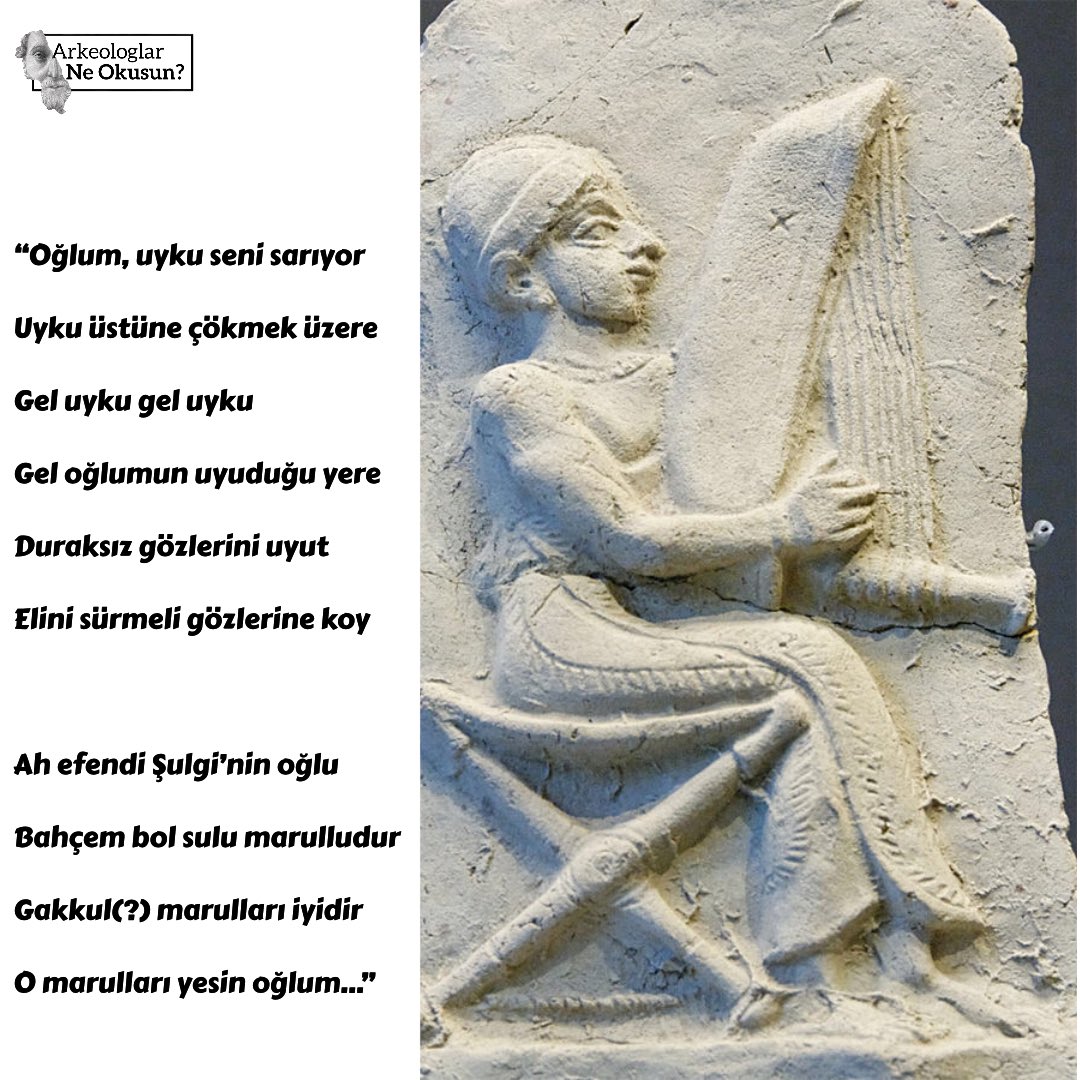 archeookur's tweet photo. 👑
Kral Şulgi’nin karısının hasta çocuğuna söylediği, tarihte bilinen ilk ninni; https://t.co/JP8hJzgQp6