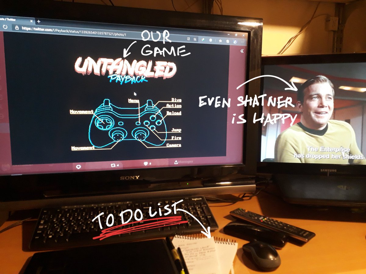 siamacktn's tweet image. At last we&apos;re close to #PlayableDemo! Everything is in order more or less. Facing  difficulties(economical, technical...) but we&apos;re powering through!
@UPayback
#gamedeveloper #pixelart #WilliamShatner #pixelartist #indiedev #indiegame #indieartist #videogames #untangled #payback