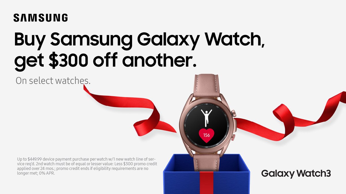 Amcomm_Wireless's tweet photo. Buy Samsung Galaxy Watch, get $300 off another.

Come see us at 63 N. Main Street or give us a call at 508-248-4888 for more info! https://t.co/CRbzEgvQZp