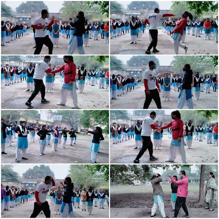GorakshABVP's tweet photo. #Day3
#MissionSahasi
#ABVPBallia
आज अखिल भारतीय विद्यार्थी परिषद बलिया ज़िले के विभिन्न कॉलेजों में मिशन साहसी अभियान के अंतर्गत छात्रा बहनों को स्वावलंबन का प्रशिक्षण दिया गया।
#MakingofTheFearless https://t.co/uqRmGyKvbK