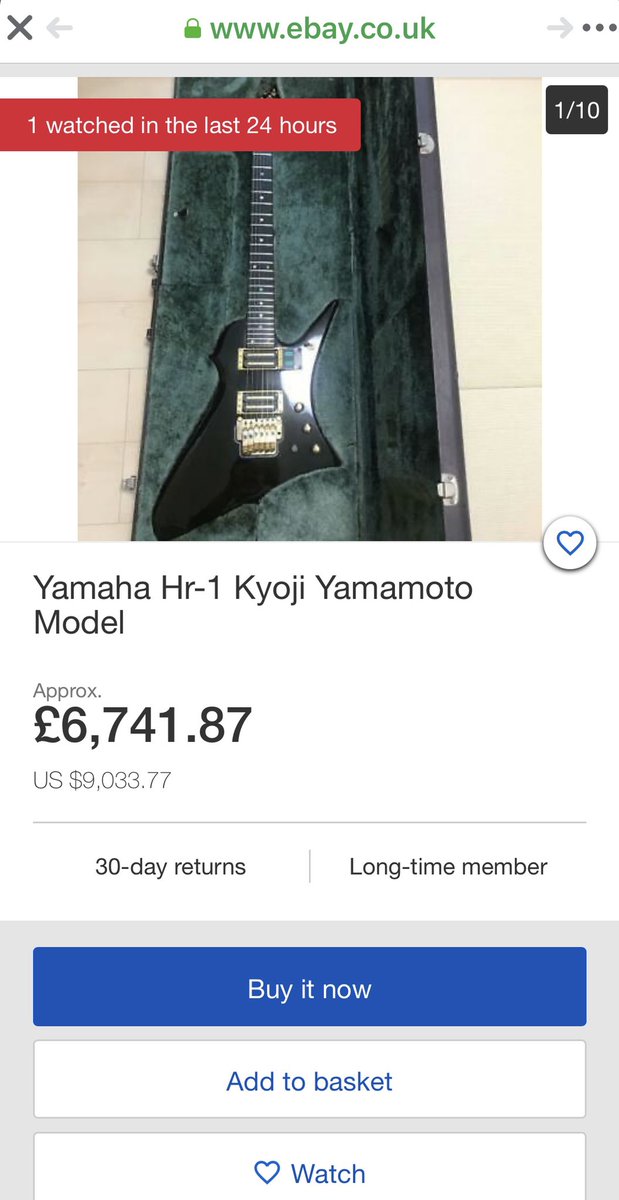 YAMAHA HR-1 山本恭司モデル