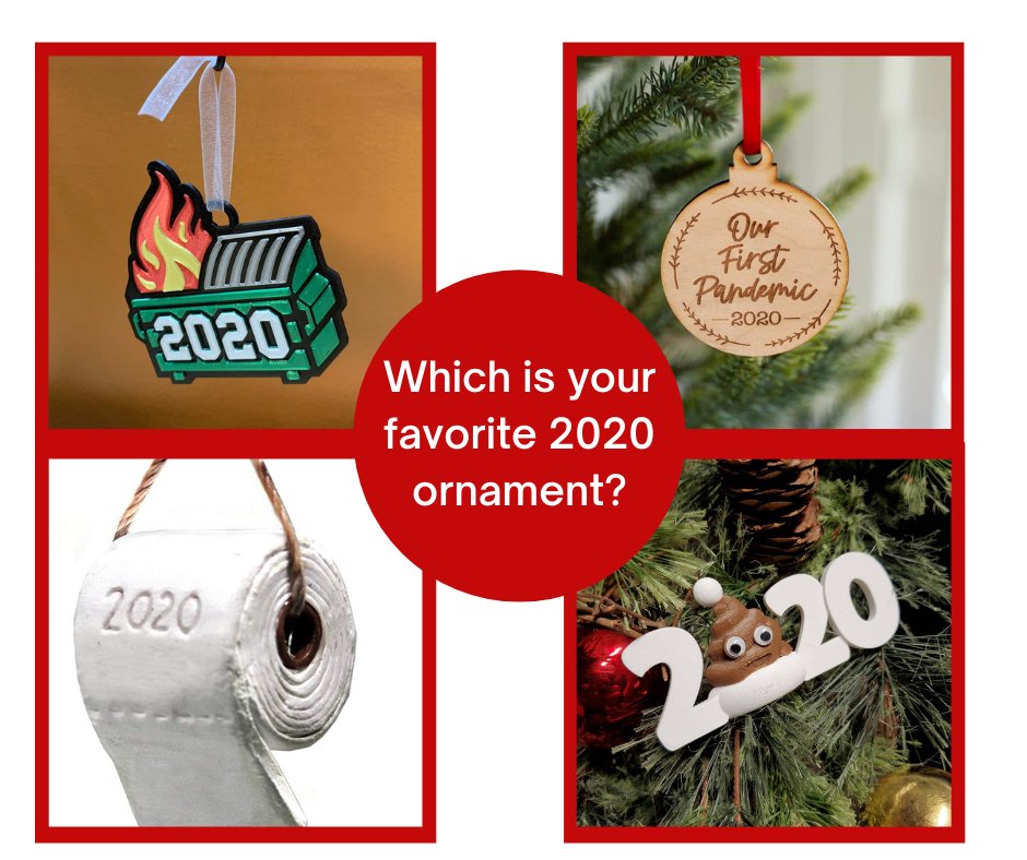 Which ornament describes 2020 better?
#2020ornament