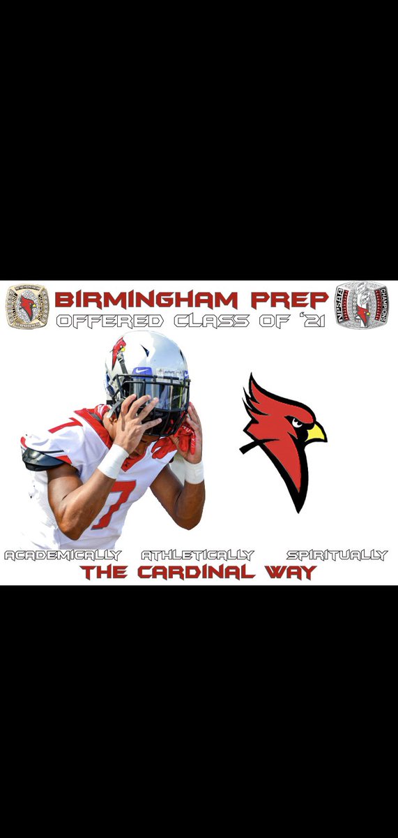 Djaayjohnson's tweet photo. Blessed to receive my 2nd offer from Birmingham prep ! https://t.co/krLWQO8Kdl