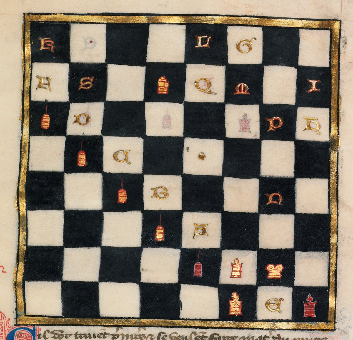 If you were a budding chess player in medieval Europe, you might have studied this book of chess problems, known as Bonus Socius (Latin for “good companion”).It features 204 problems that each include a diagram and explanation of a set of moves that lead to the end of the game.