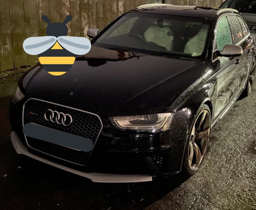 #Located #Stolen #SMV #AudiRS4 RS🖲🤙🏼@MPSPerivale @MPSRTPC @MPSBrent An ecstatic Victim/Owner knew @globaltele #ItPaysToInvestInSecurity #DisruptingCriminality 🎣🐝