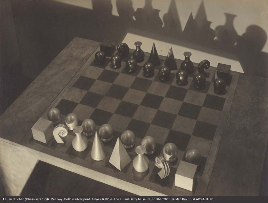 Man Ray Chess Set - Board and Pieces