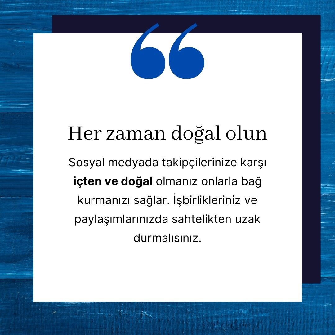 Bu haftanın tüyosu; Her zaman doğal olun! 

#adverport #influencer #influencermarketing #influencerpazarlama #influenceragency #influencerajansı