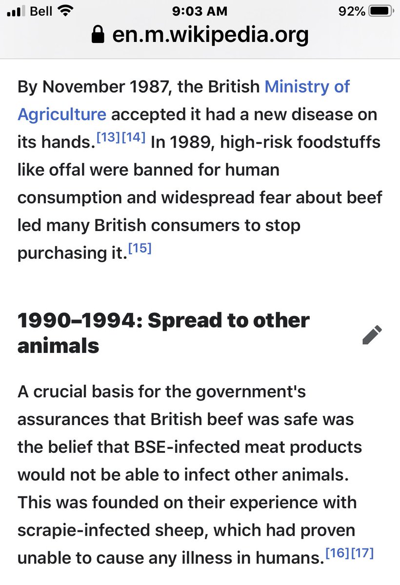 Those who put high priority on economics put much less priority on the impact to human health. Preserving the financial strength of the industry became the focus vs preserving the health of UK’s own citizens. The viability of the beef industry was prioritized over human lives.
