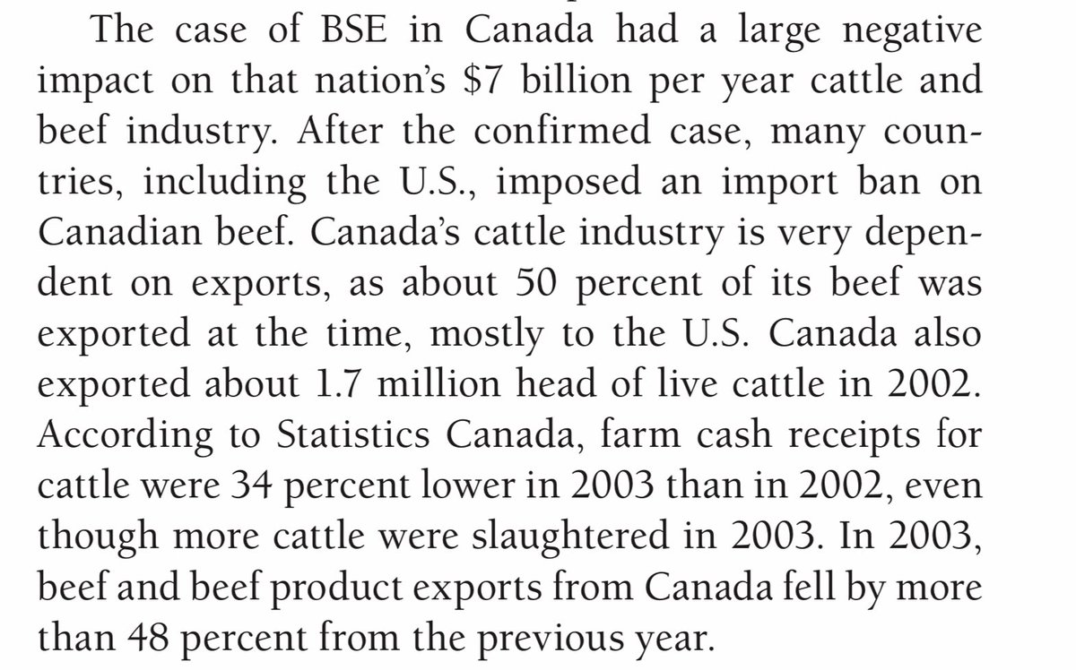 Testing too much (ring a bell?) produces positive BSE test results. It’s far less of a risk to the industry to reduce testing, allowing for the occasional BSE infected cow to be consumed by humans, than face the scrutiny of a positive test result.