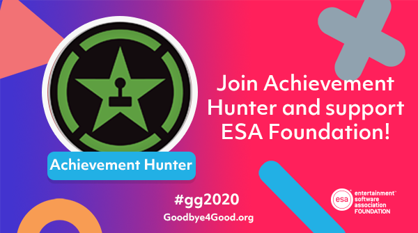 ESA Foundation (@esa_foundation) on Twitter photo You’re not gonna wanna miss the wild antics of the <a href="/jack_p/">Jack Pattillo</a> and <a href="/AchievementHunt/">AchievementHunter</a> team as they “Say Goodbye to 2020 for Good” with us by 🎮 streaming and raising 💸💸💸 for a worthy cause today. The fun & fundraising starts in >30 mins at 2 PM EST/ 11AM PST: roosterteeth.com/live/rt-tv You’re not gonna wanna miss the wild antics of the <a href="/jack_p/">Jack Pattillo</a> and <a href="/AchievementHunt/">AchievementHunter</a> team as they “Say Goodbye to 2020 for Good” with us by 🎮 streaming and raising 💸💸💸 for a worthy cause today. The fun & fundraising starts in >30 mins at 2 PM EST/ 11AM PST: roosterteeth.com/live/rt-tv