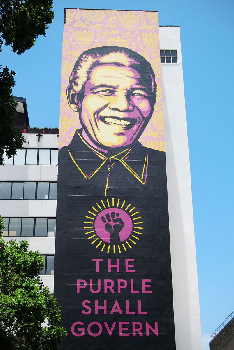 The Purple Shall Govern. A symbol, colour and tool used by those that claim to govern, and do it by deception  @humanvibration