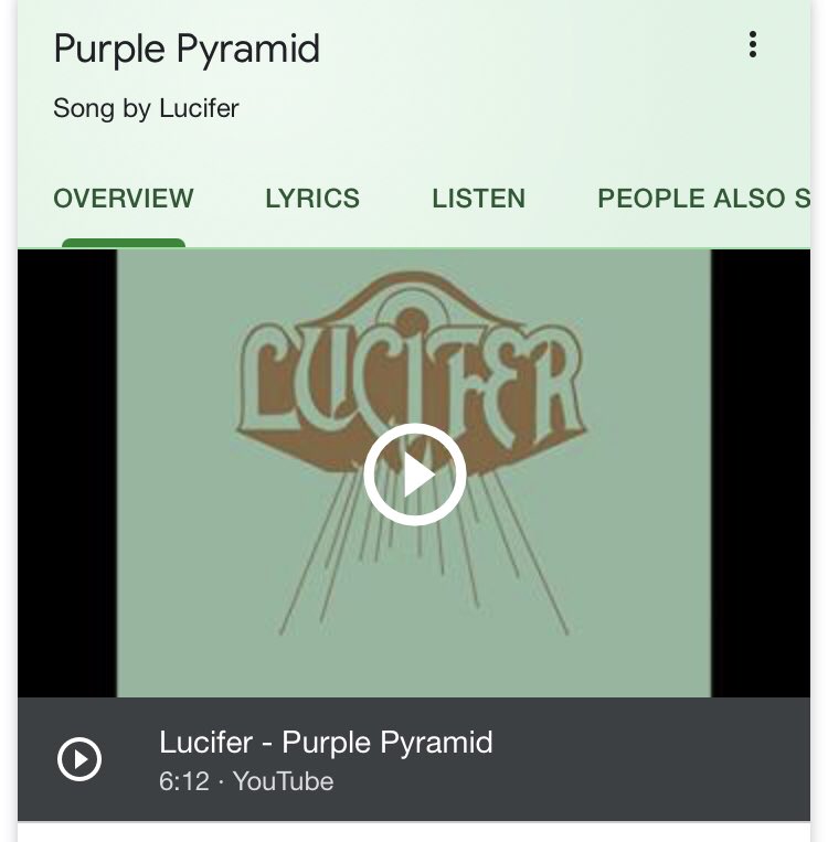 Lucifer-Purple Pyramid