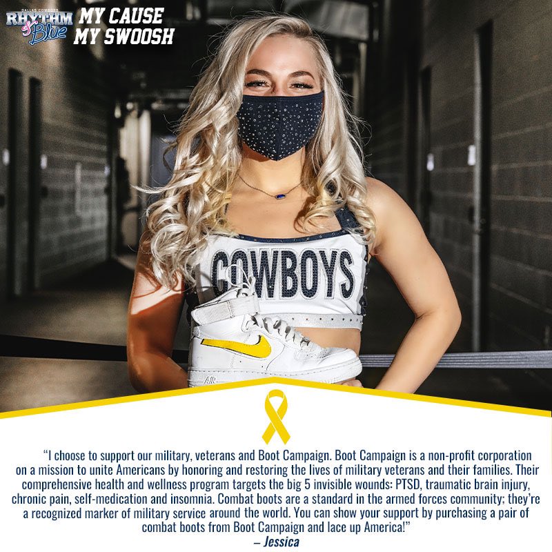 DCRhythmBlue's tweet photo. Honoring our military, veterans and their families, @DcrbJ highlights the important mission and work of @bootcampaign
Championing for change every step of the wayโฆ
Check out the causes that your #DCRB are lacing up for #MyCauseMySwoosh @nike https://t.co/NcmlHsw4XD