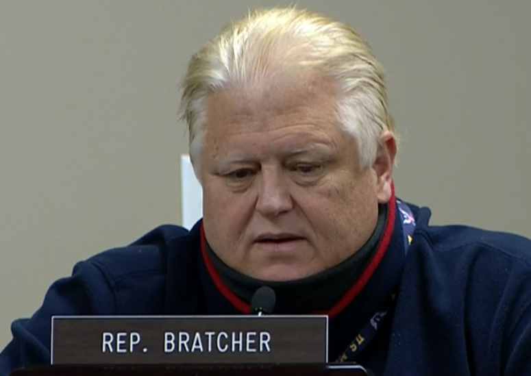 BGPolitics's tweet image. State Rep. Kevin Bratcher, R-Louisville, says he wishes Kentucky teachers would get out of politics and elections, says it "poisons the well" when the Ky Leg tries to discuss teacher pensions. ^JC