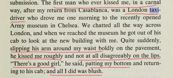 Clearly Jan had no intention of joining the militant feminist wing of womanhood. More comfortable in the Surrendered Wives branch of the Barbara Cartland Party.