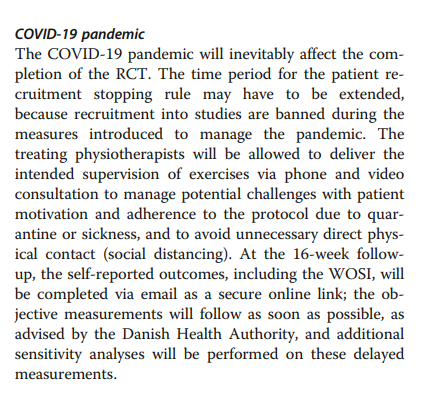 behnam_liaghat's tweet photo. In our recent RCT research protocol we included a paragraph with Covid-19 caveats. https://t.co/rNzNwUKvyc

#adaptiveresearch #coronalife @FOF_research @birgit_juul https://t.co/VZTlYVLkdO