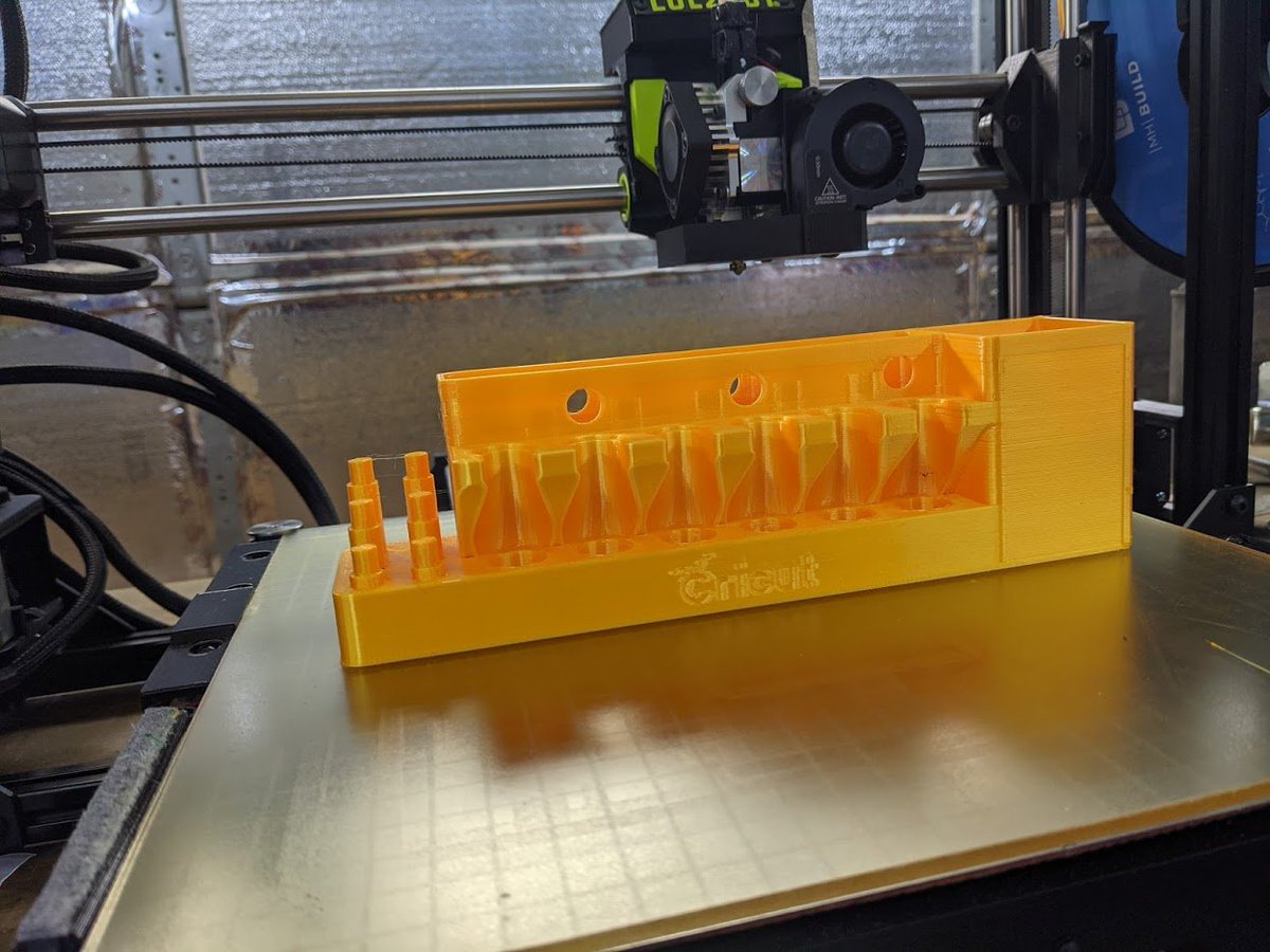 keridel's tweet photo. I really like the @lulzbot3D Workhorse for #practical3DPrinting This was done at 0.4mm layer height and at 1.5x the speed they recommend and it still did a great job.
Plus all my @OfficialCricut tools now look awesome https://t.co/p3KyEA3lgZ