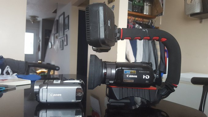 Got a little chuckle this morning. We ordered a secondary camera for POV and multi angle clips. It's