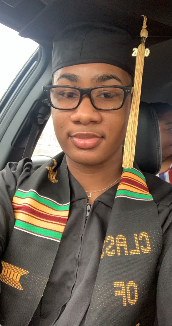 all the ups and downs 2020 bought us, God gave us a light at the end of the tunnel 🥳 you never gave up. you stayed strong. you stayed focus. you kept pushing. & now look.. 🥺 just look. it all paid off! GSU2020 🍾 my baby did it and i could not b more proud 🙏🏾  @Jaybirston_