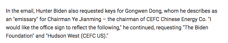 Anyone else see Perkins Coie, the Biden Foundation, the Bidens and China (CEFC) are in a tree K-I-S-S-I-N-G? How the Bidens have established economic and political connections in countries China wished to expand? That part is key.  https://twitter.com/peterjhasson/status/1339275402850816013