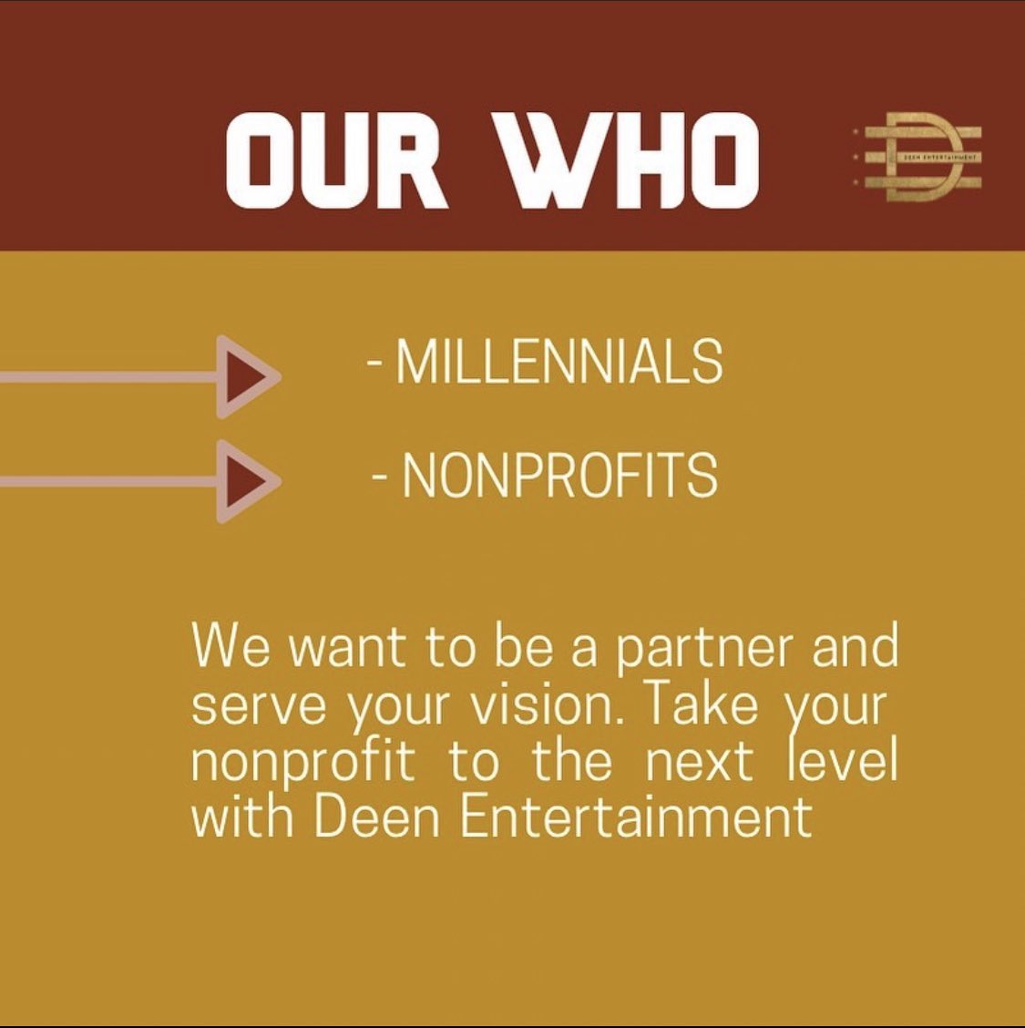 DeenEnt5's tweet image. Are you ready to see your nonprofit reach the next level? That is why we are here. We want to partner with you and take your nonprofit to the next level. ⁣
⁣
WHAT THIS MEANS FOR YOU 👇🏾👇🏾👇🏾⁣
⁣
❌ FREE Resources⁣

❌ Support ⁣

❌ Brand Recognition ⁣

❌ A Reliable Partner