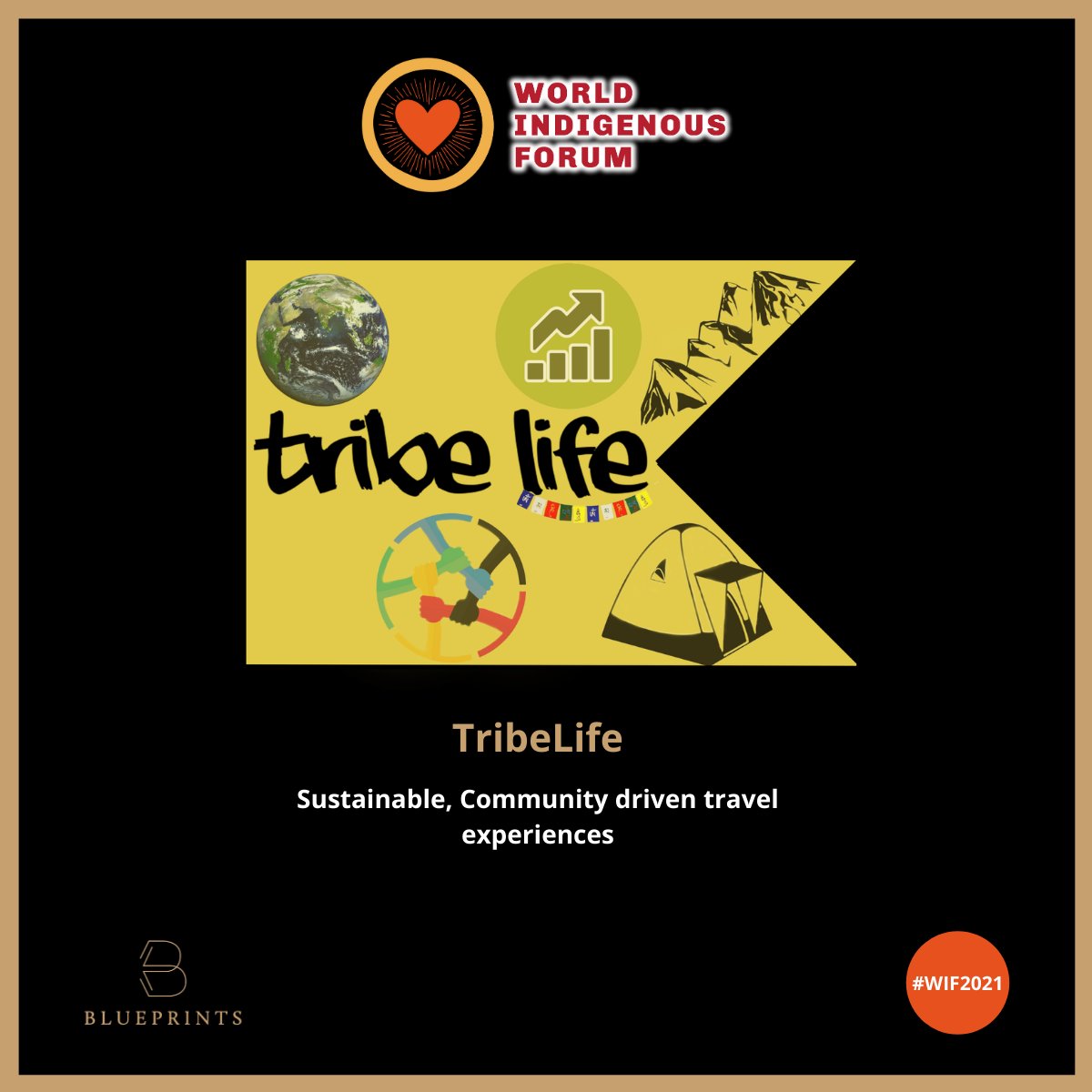 We are excited to be joined by <a href="/TribeLife/">Christopher Ty Damia</a>. They support Indigenous community through partnership with communities, NGO’s, rural entrepreneurs and rural youth to engage them in sustainable ecotourism in India. Find out more about them at #WIF2021 > buff.ly/3oAKw5k