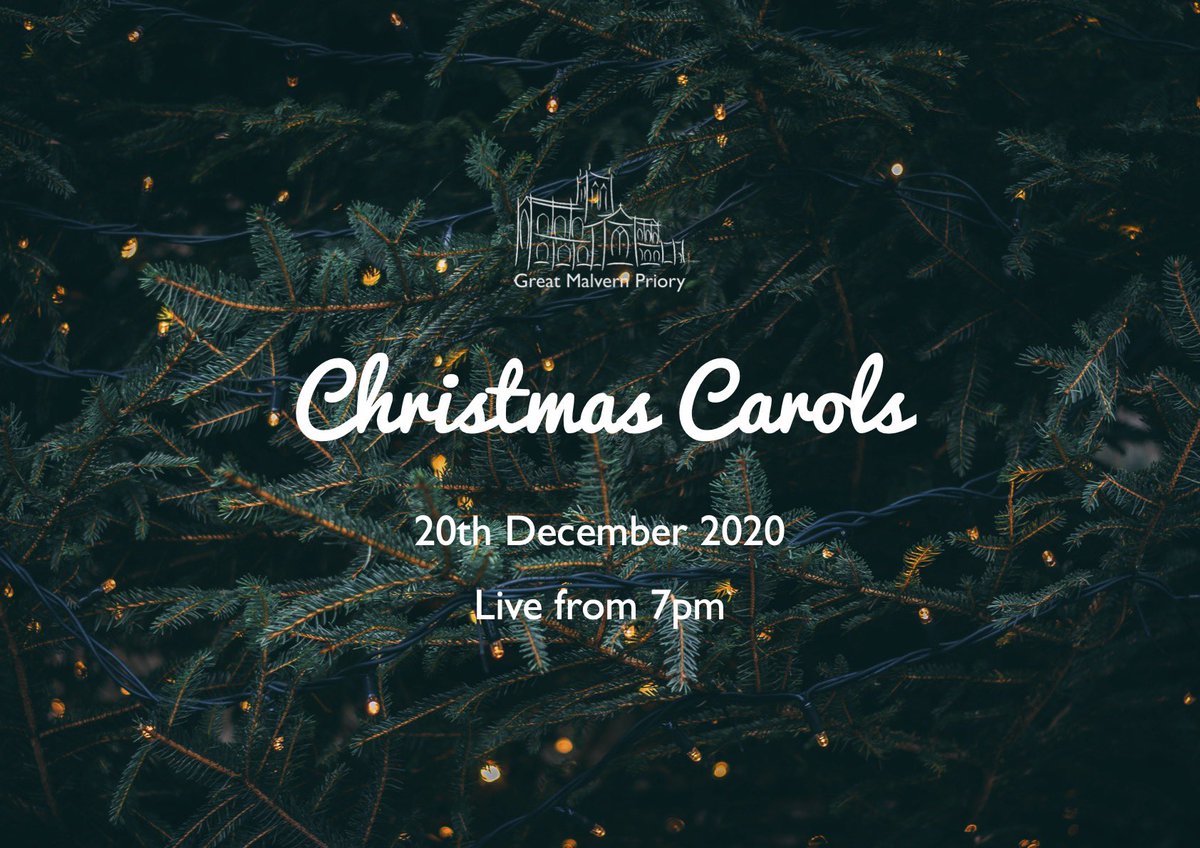 Numbers are limited in church but our Christmas Carol Service will be streamed live this coming Sunday (20th). We’d love you to join us! The link below will go live just before 7pm.

youtu.be/ZHoU6eVtrgY