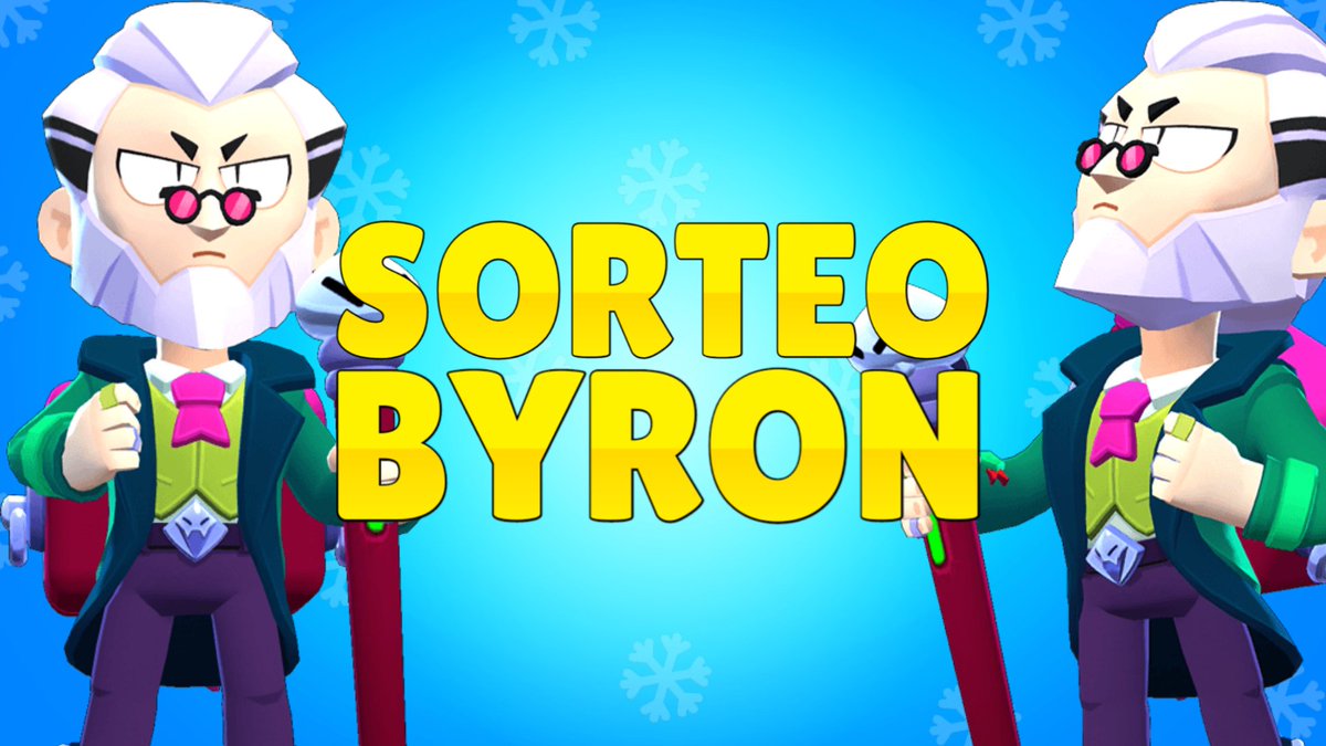 🎉 SORTEO BYRON 350 GEMAS 🎉

Requisitos: 
 🔹Dar RT
 🔹Seguir a @BS_Kingdom 
 🔹Unirse a este servidor: discord.gg/cph8PhJ

Ganadores en 4 días 

#BrawlStars