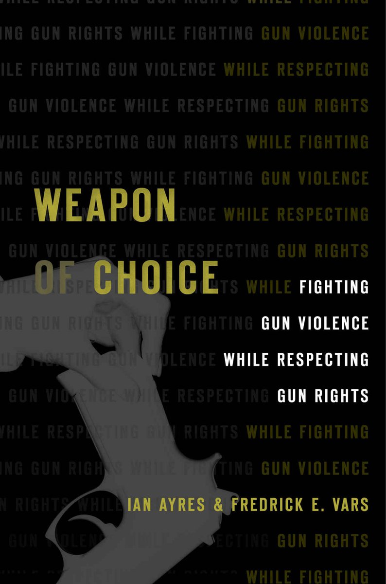 WEAPON of CHOICE (@Harvard_Press) offers practical solutions that will cause an immediate reduction in lives lost as a result of gun violence without infringing on the individual freedoms of gun ownership. 🎙️@fredvars and @iayres join @JaneRichardsHK 👇 newbooksnetwork.com/weapon-of-choi…