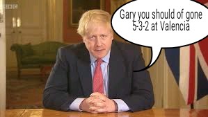 alcottington's tweet photo. @GNev2 @BorisJohnson Nothing worse than someone trying to tell you how to do your job , Especially you telling Boris Johnson how to run a country and you couldn't run 11 men ? https://t.co/shlsQuwbtP